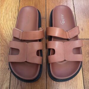 ALDO Mariella Medium Brown Sandals